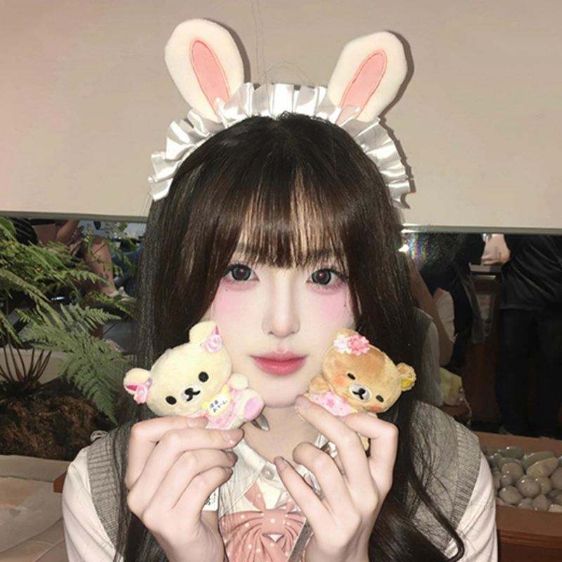 日系软萌可爱兔子耳朵发箍
