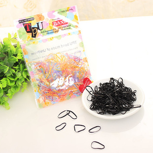 一次性橡皮筋发圈发绳扎小辫子多色儿童饰品简约糖果色头绳发饰潮