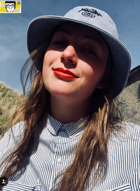 独家现货Stussy STOCK LOCK BUCKET HAT经典灰色全棉刺绣渔夫帽