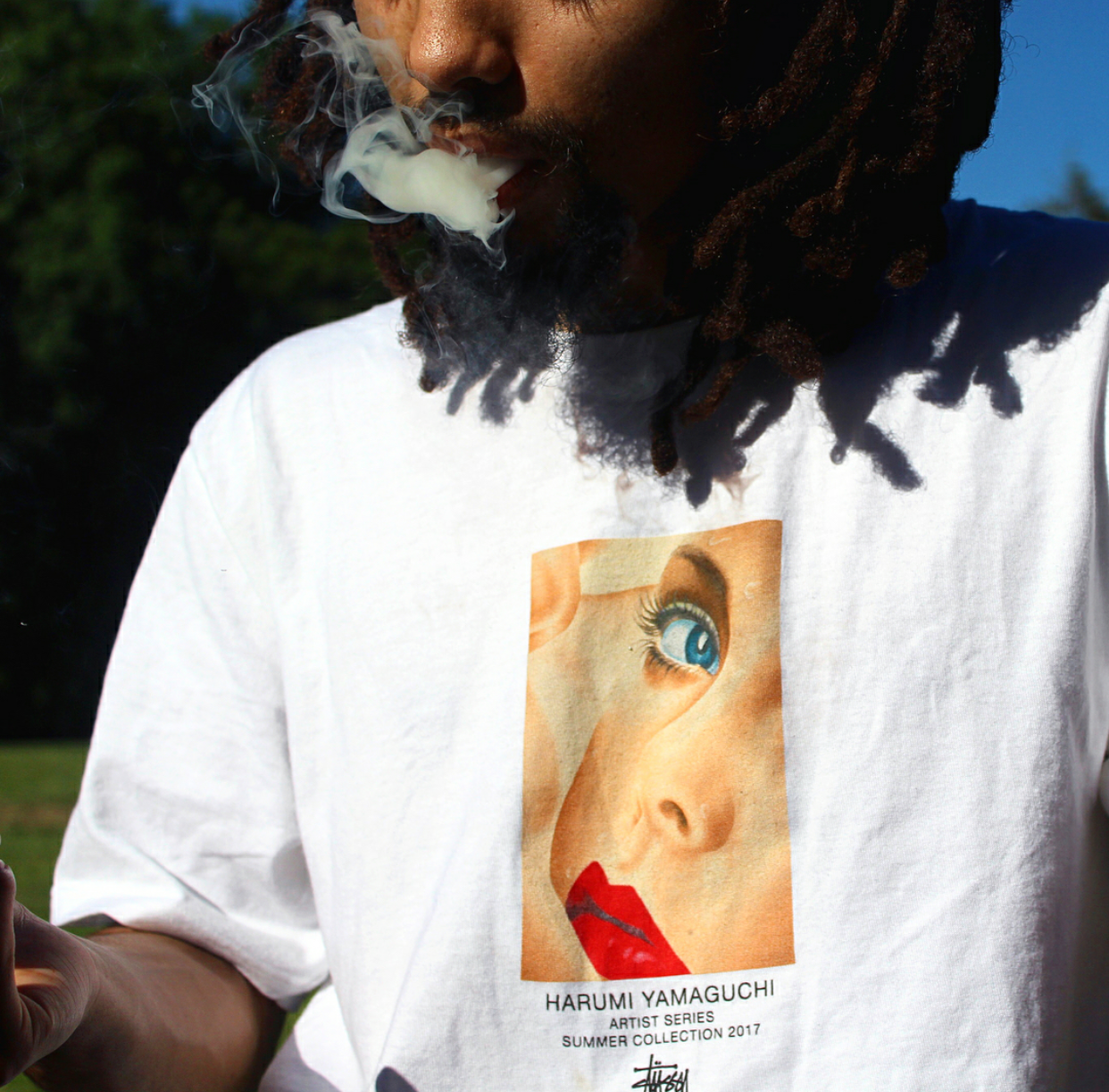 【独家现货】Stussy HARUMI YAMAGUCHI GIRL Tee艺术女孩短袖T恤
