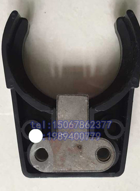 臻赏国产数控机床斗笠式刀库配件BT40刀夹刀爪 白色孔刀卡