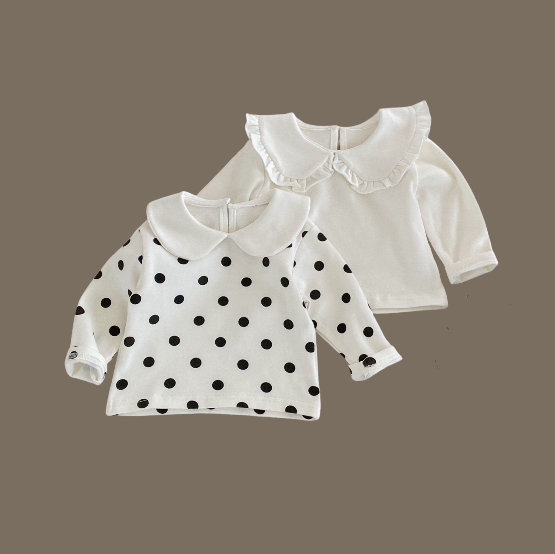 婴儿娃娃领长袖T恤女宝宝,童装/婴儿装/亲子装,T恤,淘宝优惠券,粉丝福利购,淘宝优惠卷