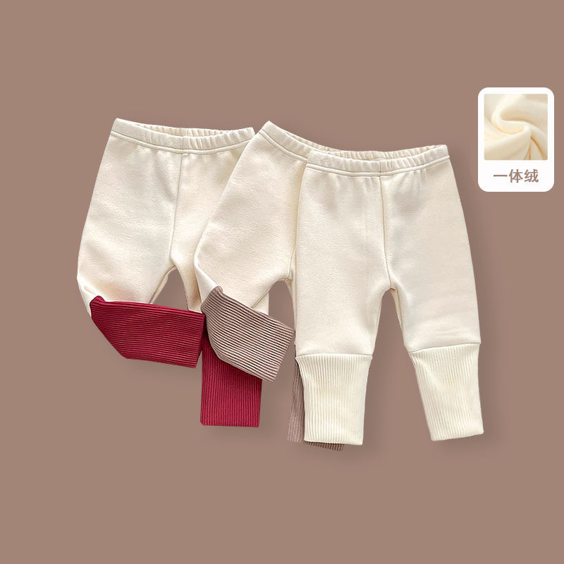 儿童加绒打底裤秋冬宝宝韩版拼接一体绒保暖裤婴儿拉绒大屁屁裤,童装/婴儿装/亲子装,裤子,淘宝优惠券,粉丝福利购,淘宝优惠卷