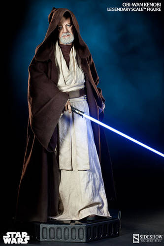 【死法 定制】SIDESHOW/星战系列 欧比旺Obi Wan Kenobi LSF 1/2