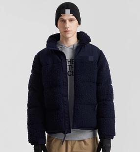 25冬男女立领羊羔毛700蓬经典 尾货 连帽羽绒服 北 特价