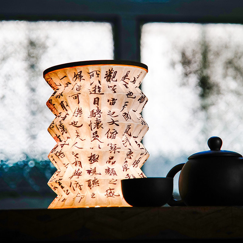 国潮节日户外灯充电手提复古马灯便携折叠灯帐篷露营氛围LED灯笼