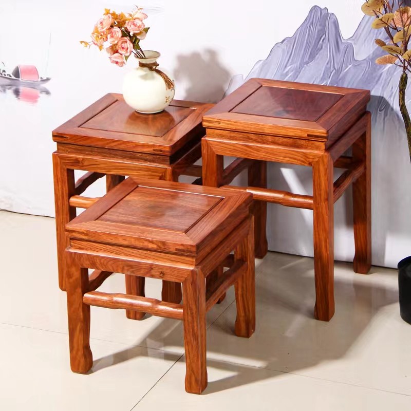 刺猬紫檀换鞋凳花梨木餐凳红木玄关凳实木阳台凳沙发凳餐凳洗脚凳,住宅家具,红木椅凳,淘宝优惠券,粉丝福利购,淘宝优惠卷