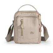 百搭休闲轻便手提包单肩斜跨布包 潮时尚 男女同款 多层2025新款