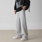 P12K151曼巴棉复合300克厚款 直筒黑色浅灰色M5XL