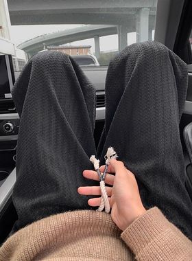 P11K145对图足码长裤黑色白色深灰色M5XL