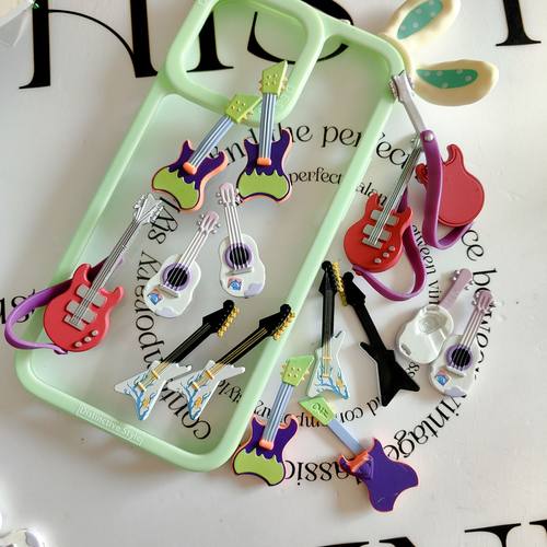 散货 各种小吉他 很好看 diy奶油胶滴胶配件 玩具屋造景摆件