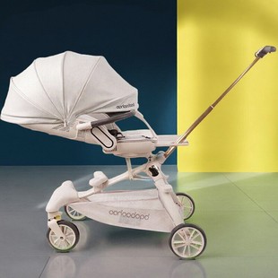 宝宝好遛娃神器儿童推车一键收车外出遛娃车可坐可躺婴儿车高景观