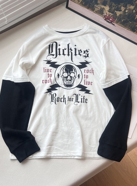 朋克儿童长袖t恤男童男孩中大童欧美圆领上衣T恤 120-170