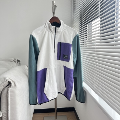 160-190 美青少年成人男女装运动卫衣秋冬季户外拉链摇粒绒外套