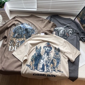 160 成人男女装 上衣 T恤圆领半袖 190 青少年高中大学情嘻哈短袖