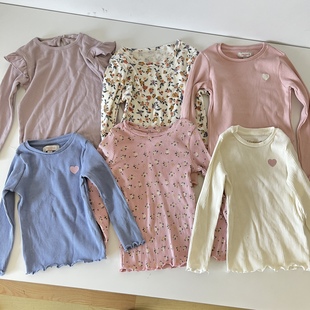 女童 新款2024秋装 儿童长袖T恤 打底衫 2-10岁