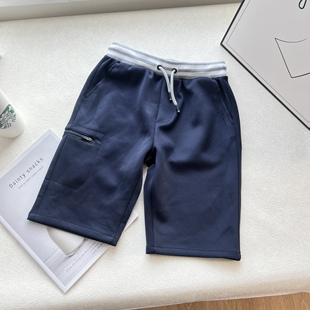 10B 出口夏装童装男童中大童休闲裤短裤子工装五分裤中裤120-170