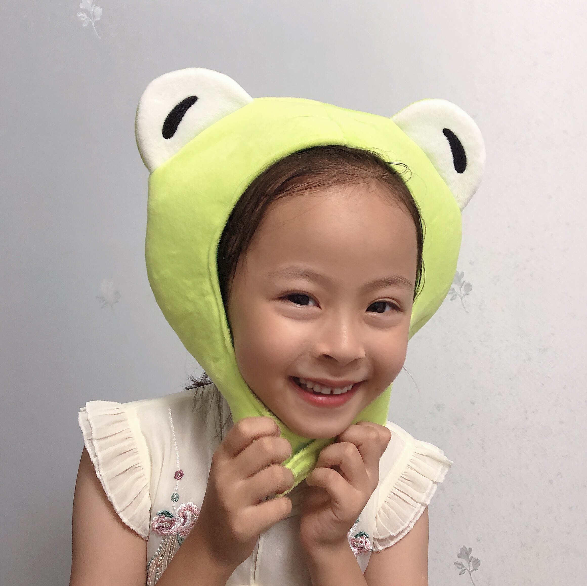ins搞怪卡通青蛙兔子头套可爱少女心学生保暖帽网红自拍道具潮