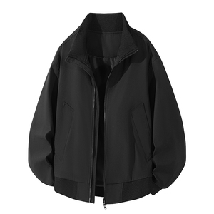 25秋季新款直播品质休闲夹克飞行服防风衣外套货号26187特P35，男装风衣，电商A010