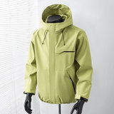 26春季软壳户外直播品质青少年休闲夹克冲锋衣连帽外套9236特P50，男装夹克，电商A010