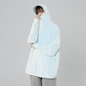 中性防晒指数UPF50+报告带帽檐防晒衣情侣款外套皮肤衣特P30图片
