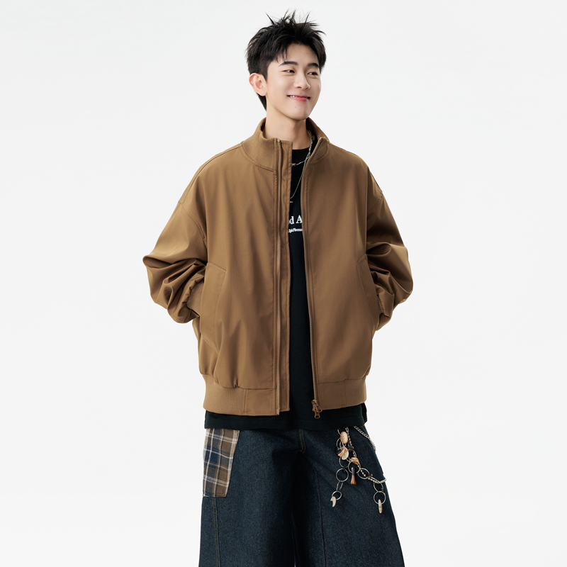 直播休闲夹克飞行服防风衣外套货号A010-2589特P39，男装夹克，电商A010