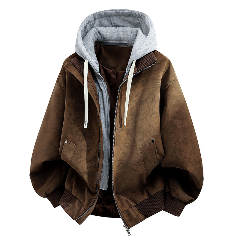 26春季户外直播品质青少年休闲夹克冲锋衣连帽外套2551-P68，男装夹克，电商A010