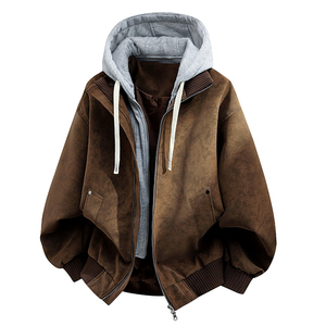 26春季户外直播品质青少年休闲夹克冲锋衣连帽外套2551-P68，男装夹克，电商A010