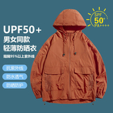 中性防晒指数UPF50报告户外冰丝晒衣外套皮肤衣650特P30，男装防晒衣，电商A010