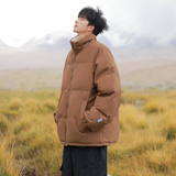 直播连帽棉衣假两件加厚棉袄情侣款百搭面包服货号111特P70，男装棉衣，电商A010