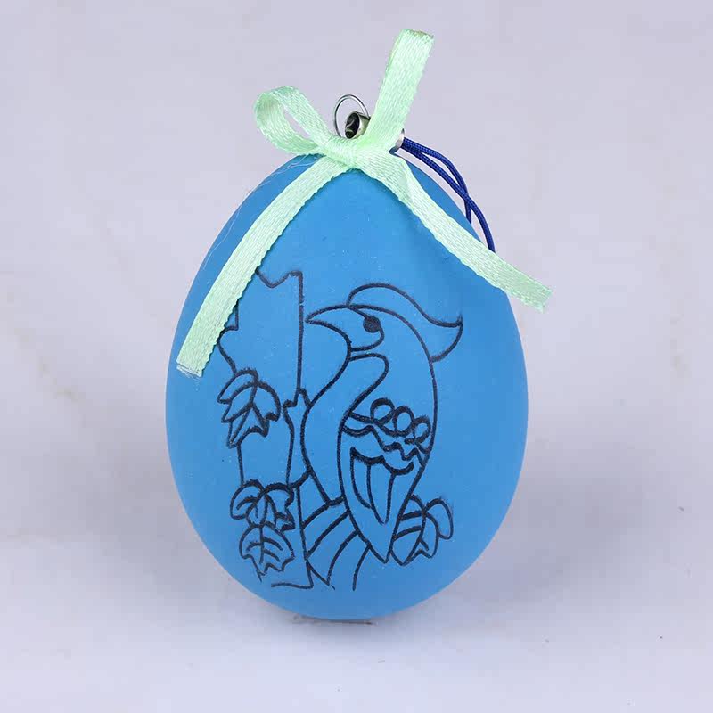 林芳 6g仿真鸡蛋壳上色手绘鸡蛋DIY彩模彩坯装饰挂饰复活节彩蛋