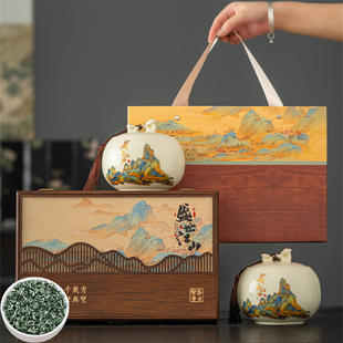 2025特级碧螺春新茶叶礼盒装绿茶高档礼品过年春节送礼辈送领导