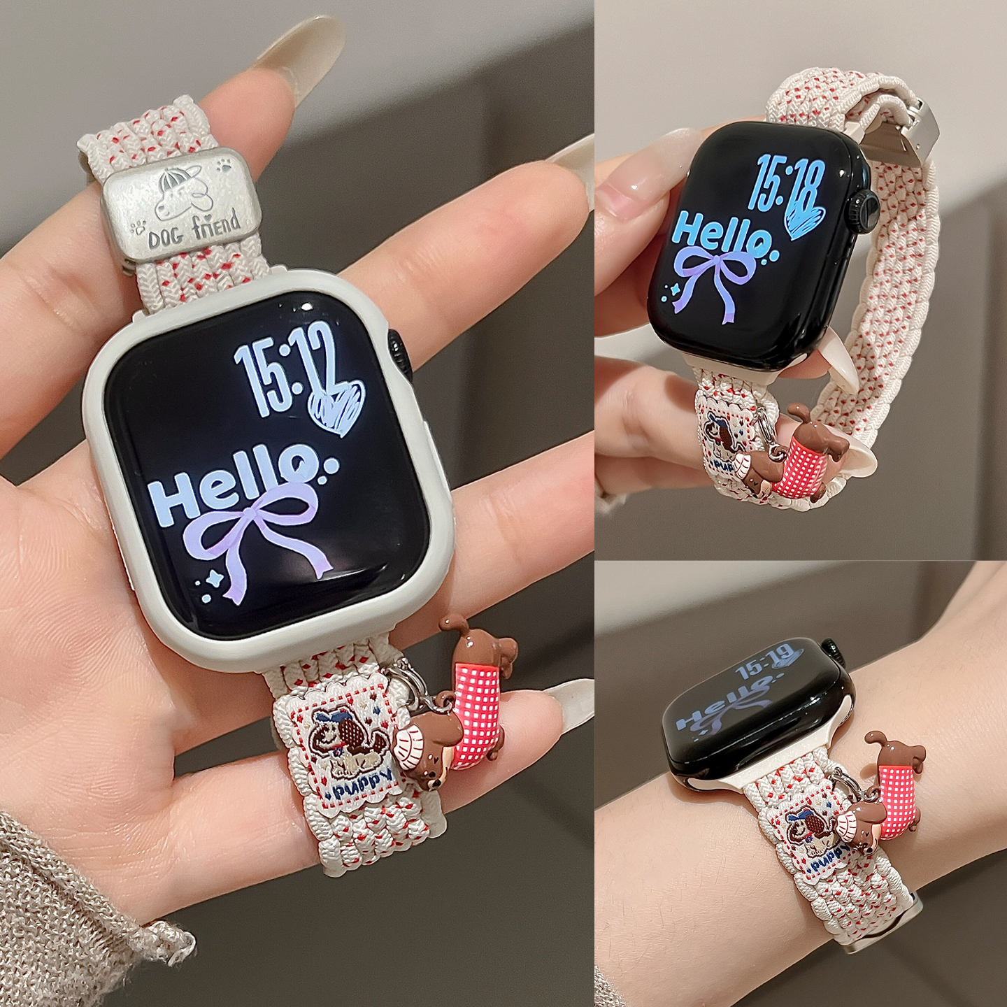 尼龙编织iwatchs11/10/9/8手表带