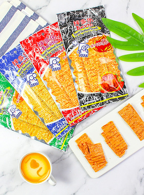 拌多乐bento超辣味鱿鱼片20g*5包泰国进口超味泰式即食手撕鱿鱼干