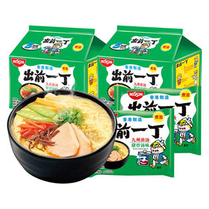 中国香港出前一丁方便速食面(猪骨浓汤味)100gX5包进口方便面夜宵