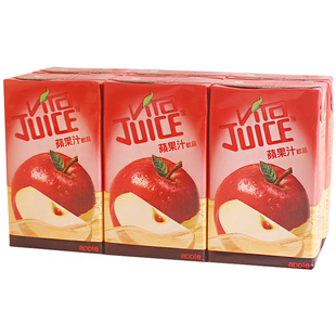 香港进口果味饮料 苹果汁饮品250ml 6盒香港版 维他Vita