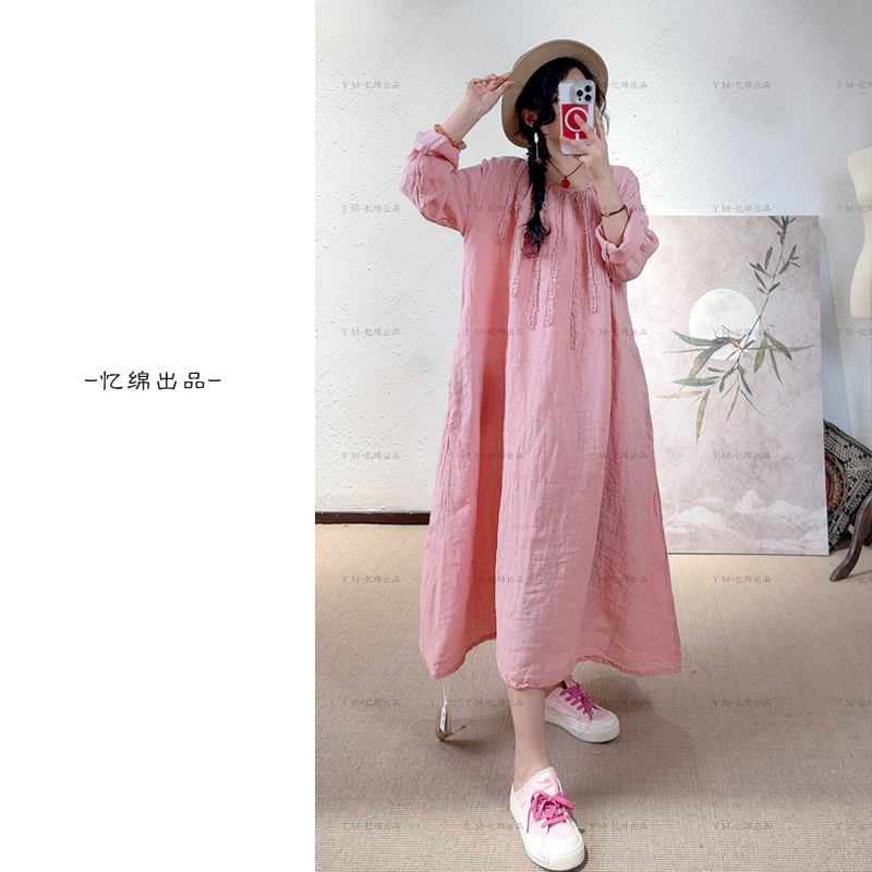 YIMIAN柔美简约浪漫连衣裙