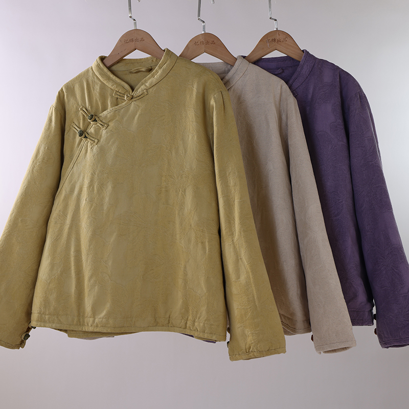 YIMIAN国风新中式提花棉衣