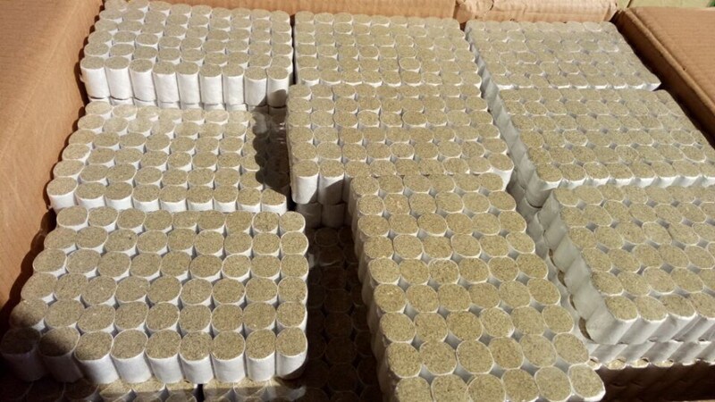 加粗加长纯艾条纯艾草纯艾绒 54柱 五年陈艾灸条 实惠型