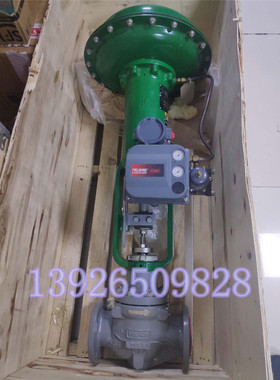 费希尔Fisher ET调节阀 DVC6010 HART定位器 液气调节阀 DN50现货