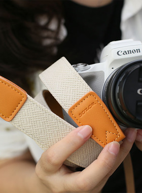 相机背带 富士XM5 XT50XS20尼康Z30肩带单反微单 挂脖绳斜挎减压