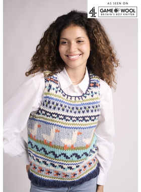 Game of Wool | 鹅图案背心材料包