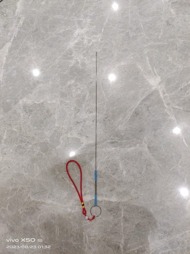 麻花手柄一体不锈钢材质鱼钩