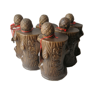 云南特产南中松子酒50度树根土罐400ml*6瓶实惠特价粮食酒