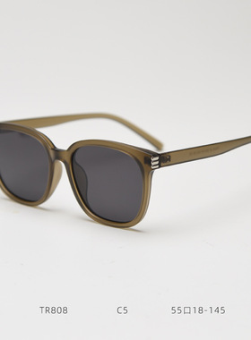 磨砂色系列方框偏光太阳镜男女士大框黑色墨镜防紫外线开车驾驶镜