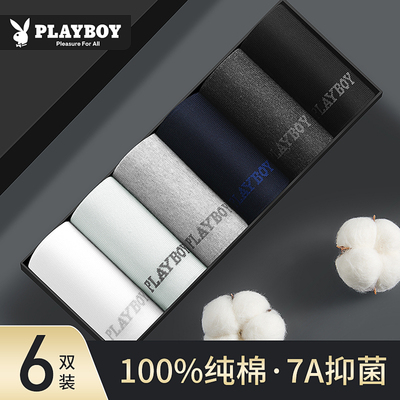花花公子袜子男纯棉夏薄款吸汗