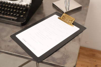 优选稻谷藏库 DULTON 文件夹板 记事写字板 办公夹板 竖式 镀锌