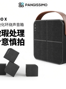 【微瑕处理】PangissimoSIMO2环绕声户外音箱无线蓝牙模块音响