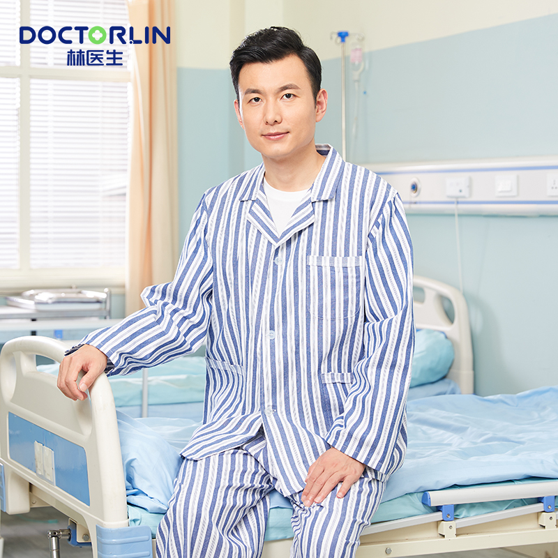 病号服病人睡衣易穿脱护理服