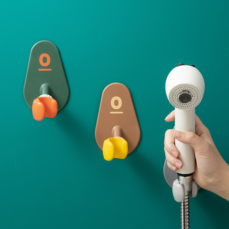 免打孔花洒支架无痕防潮